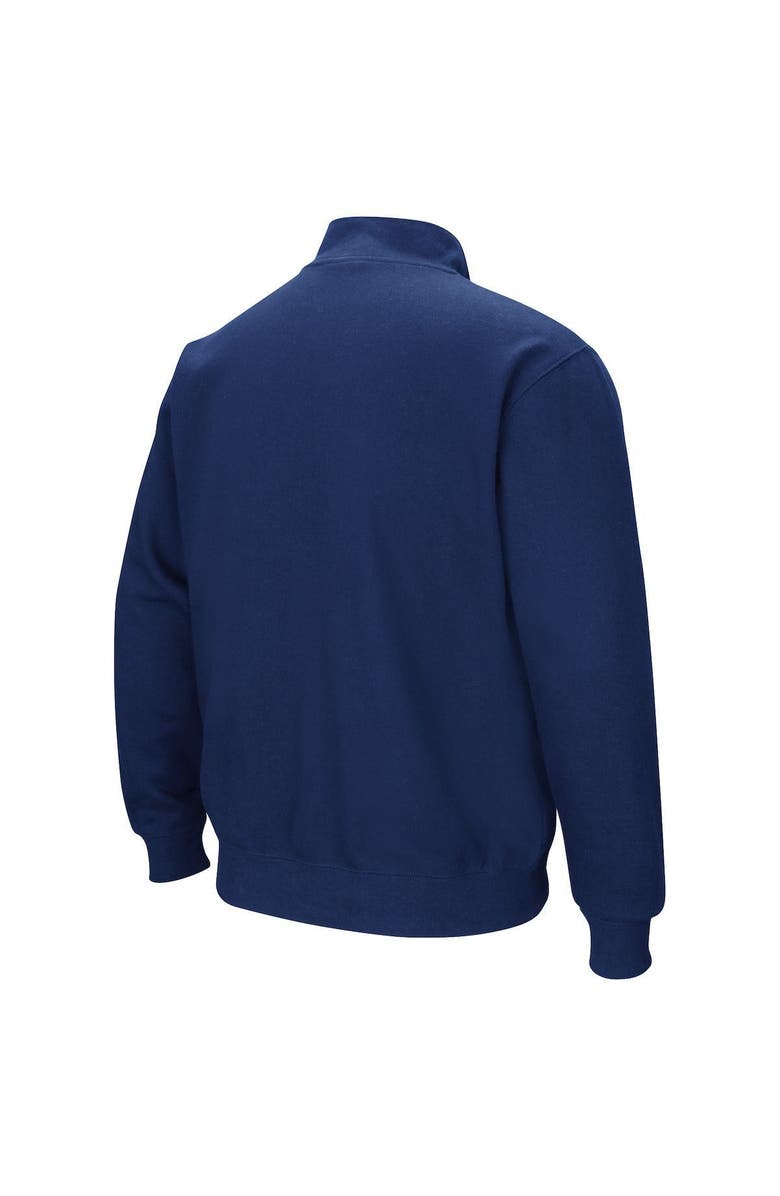 COLOSSEUM Men's Colosseum Royal Jackson State Tigers Tortugas Quarter-Zip Sweatshirt, Alternate, color, Navy