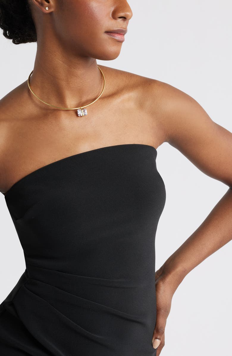 Nordstrom Floating Cubic Zirconia Pendant Necklace, Alternate, color,