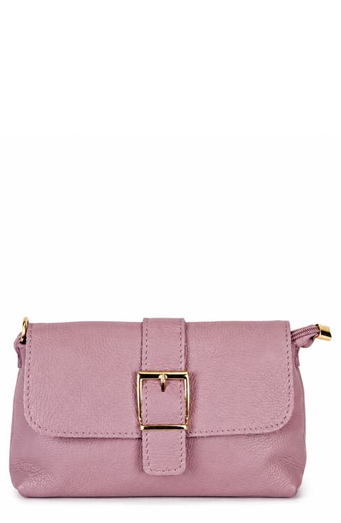 Zara Leather Crossbody Bag