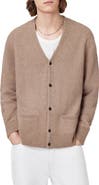 AllSaints Renn Merino Wool & Alpaca Blend Cardigan