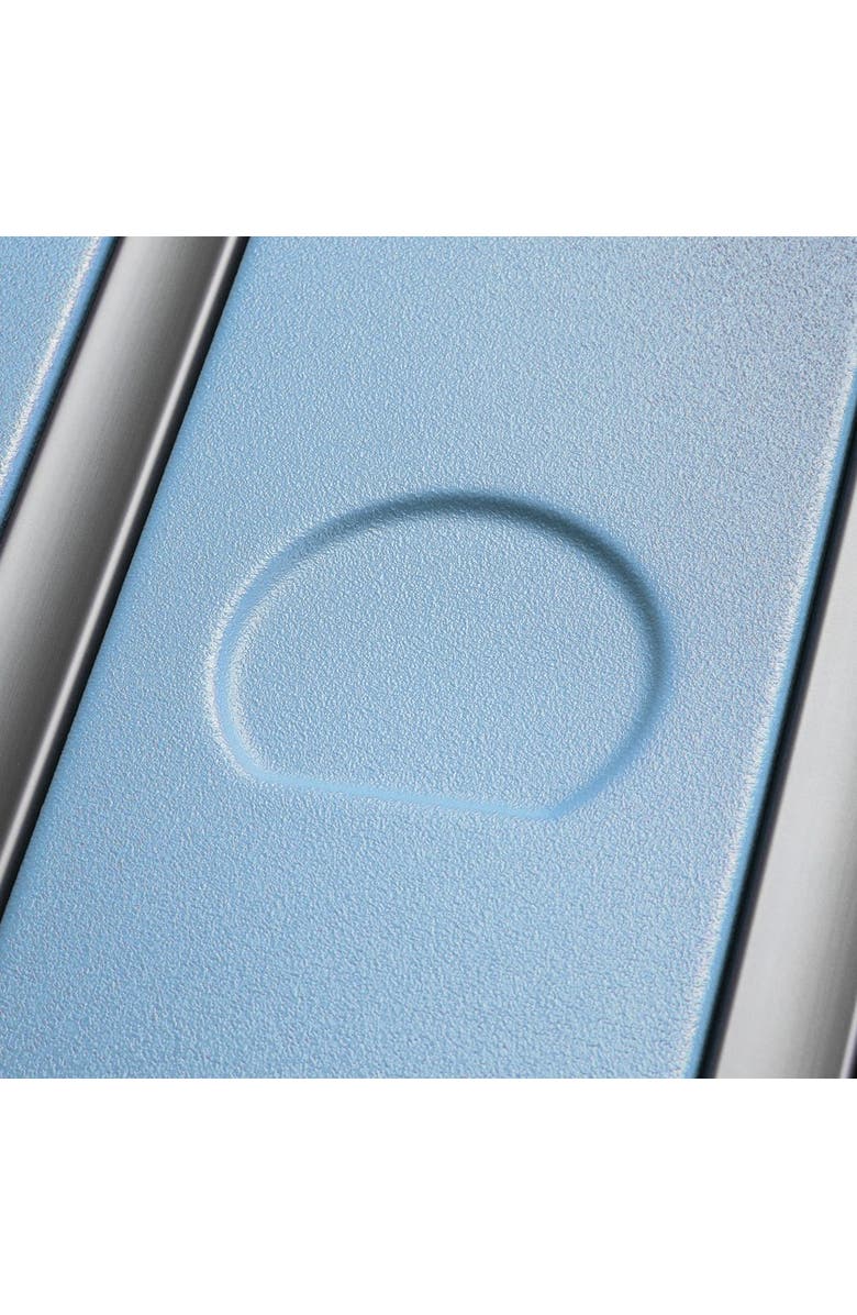 Delsey Paris Turenne 2.0 Large Checked Trunk Spinner Luggage, Alternate, color, Grey