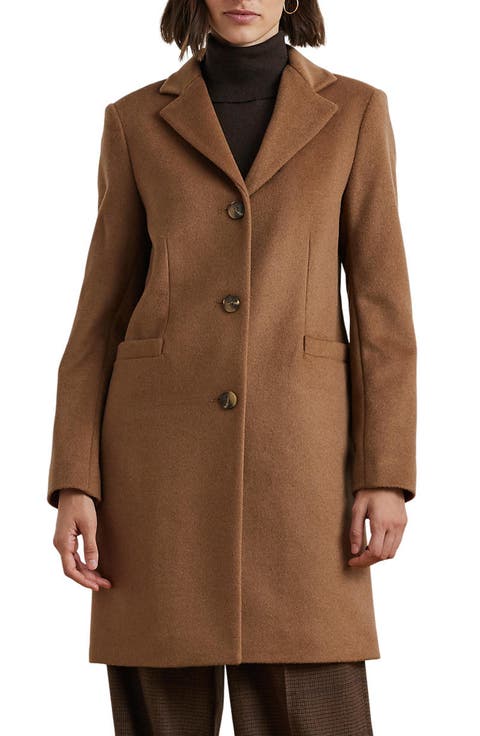 コート LAUREN RALPH LAUREN Woman Coat Beige 297967121 270 Women's Cream Lauren Coats & Outerwear | Ralph Lauren