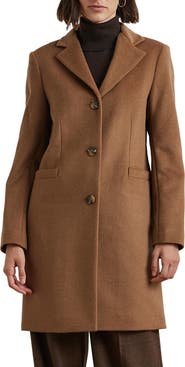 Lauren Ralph Lauren Longline Wool Blend Coat