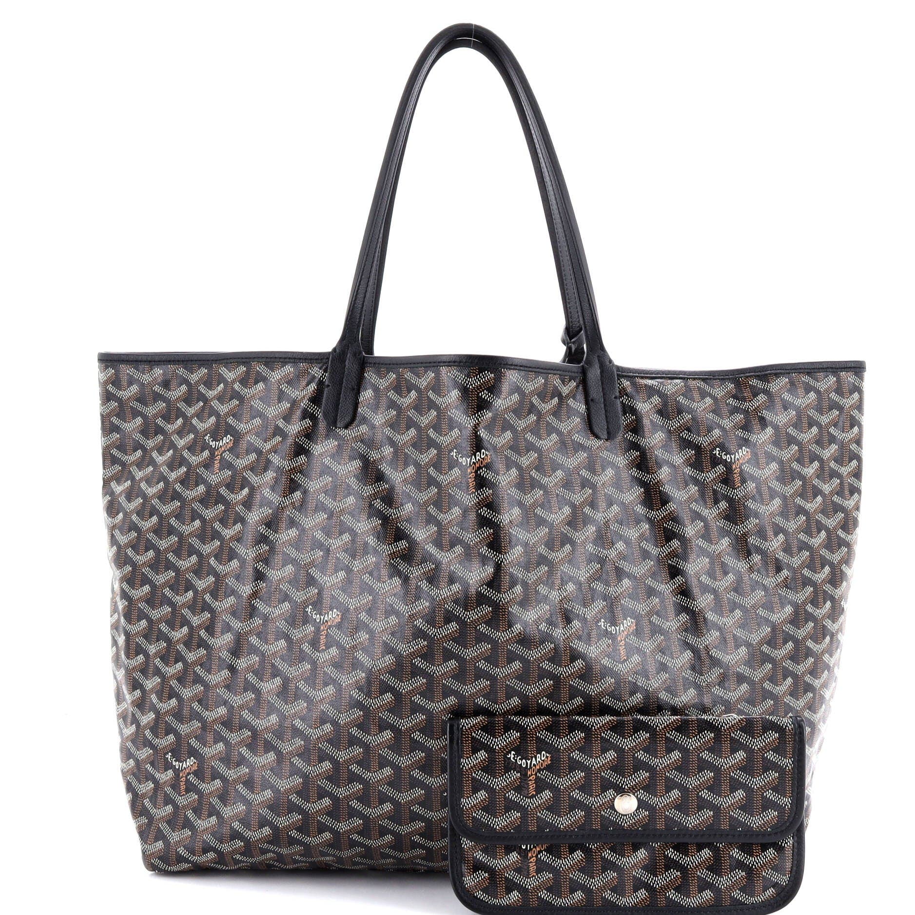 Pre-Owned Goyard Saint Louis Tote Coated Canvas GM, Alternate, color, 