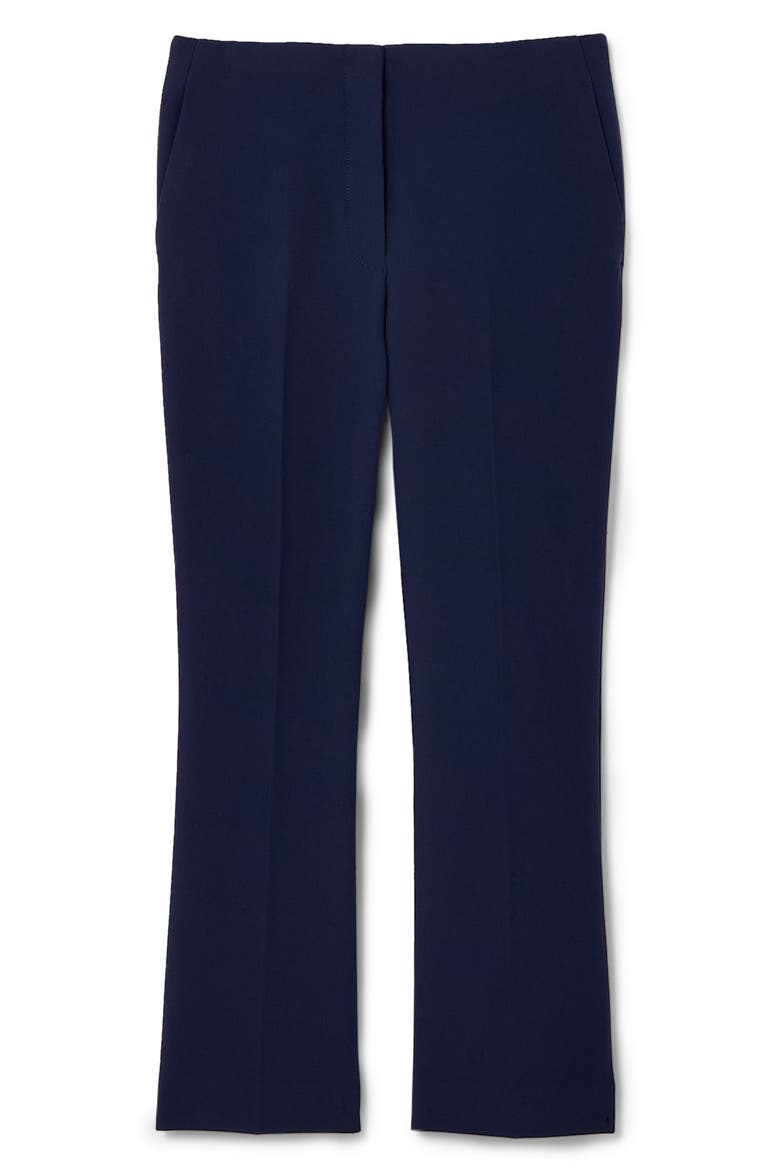 Crop Kick Flare Pants, Alternate, color, NAVY/ BLEU MARINE