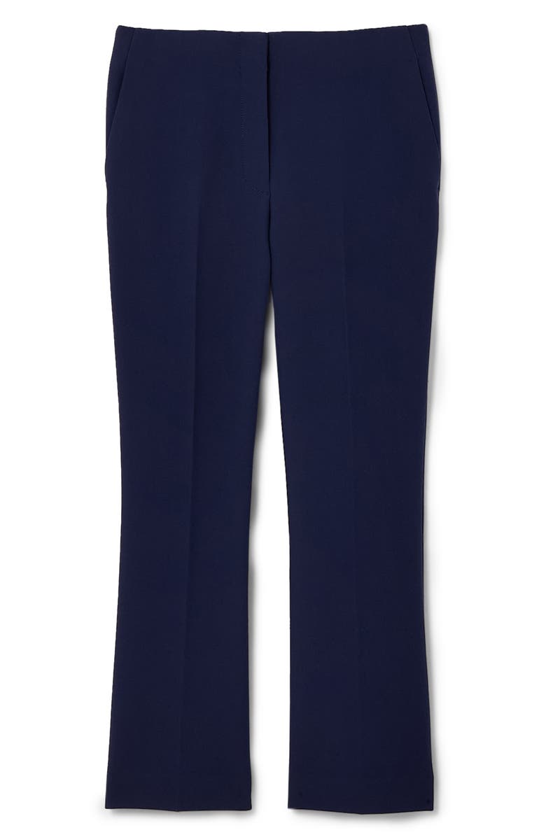 Club Monaco Crop Kick Flare Pants, Alternate, color, Navy/ Bleu Marine