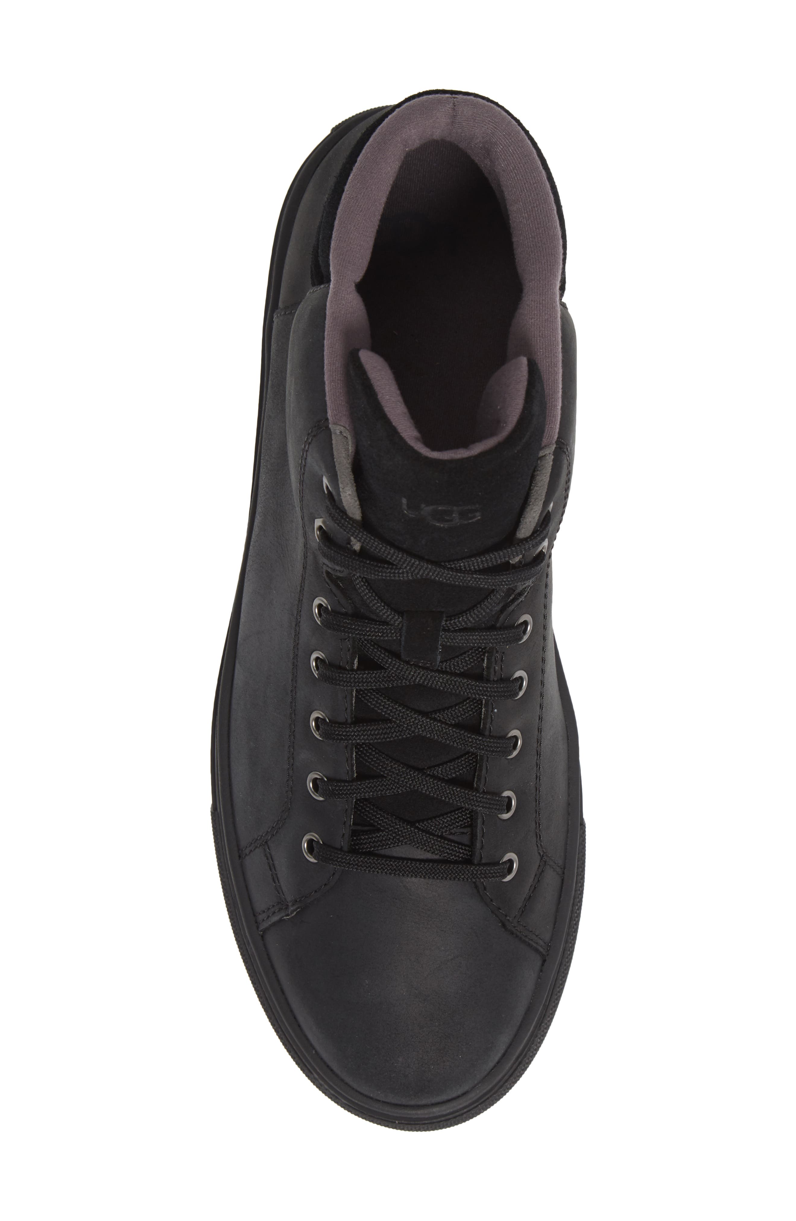 UGG<sup>®</sup> Baysider Waterproof High Top Sneaker, Alternate, color, 