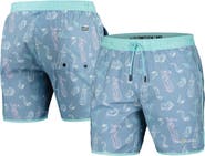 FLOMOTION Men's Flomotion Blue THE PLAYERS Bogey Bag Tri-Blend Volleyshorts