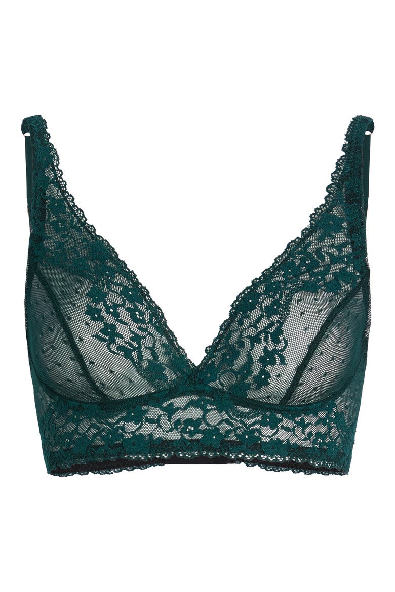 Double Take Lace Bralette, Alternate, color, JUNIPER