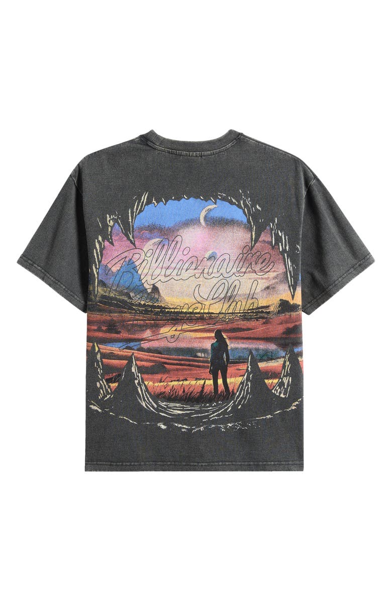 Billionaire Boys Club Boxy Abyss Graphic T-Shirt, Alternate, color, Black