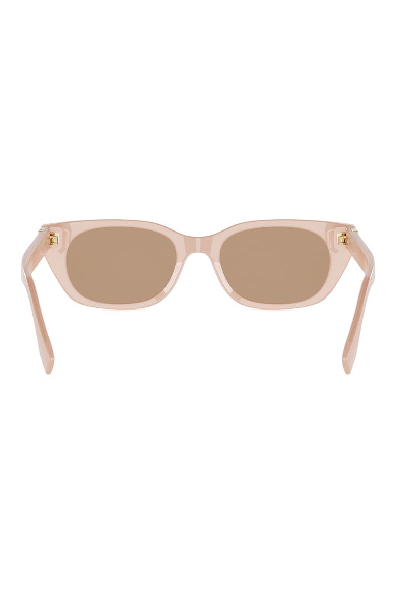 Forever Fendi 51mm Cat Eye Sunglasses, Alternate, color, SHINY PINK / BROWN
