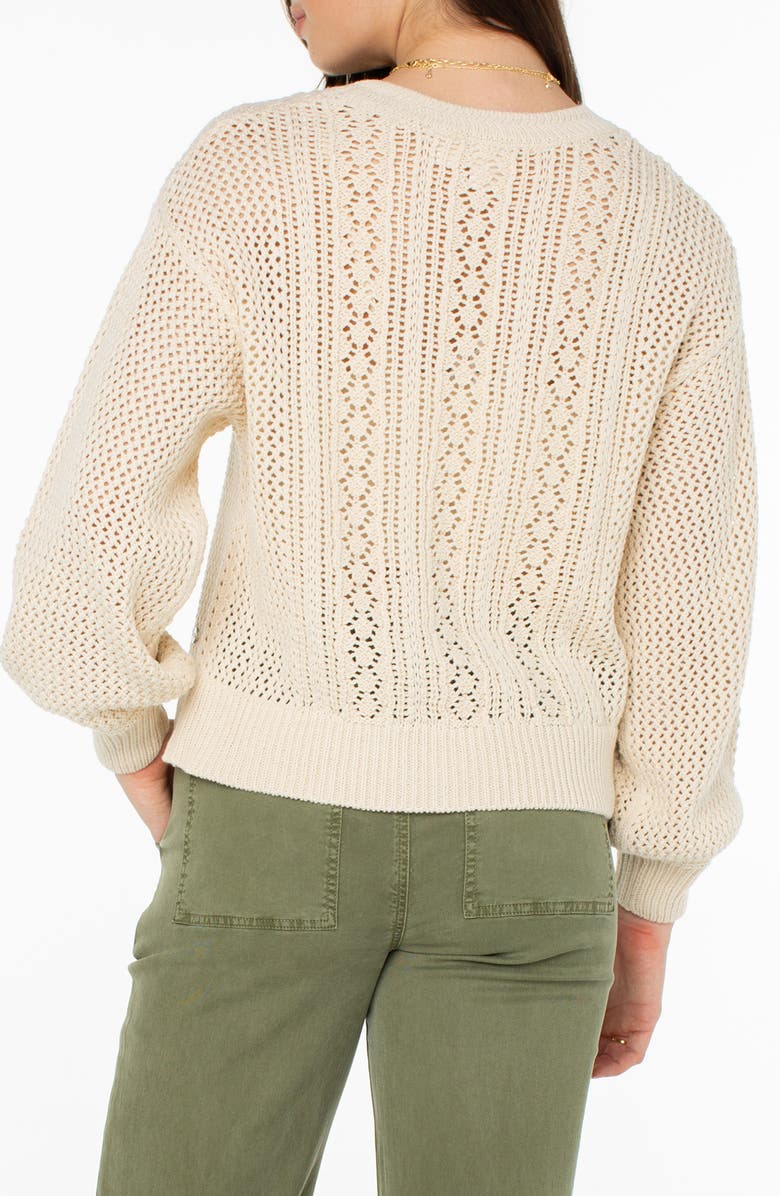 Roxy Daybreak Sweater, Alternate, color, Parchment