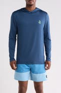Volcom Crawdad Long Sleeve Hooded Performance T-Shirt