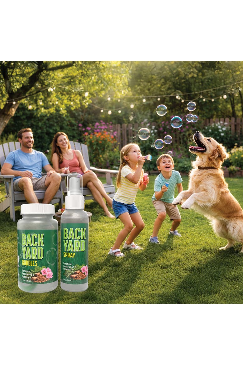 Back Yard Play and Spray Duo, 4oz Bottle, 2oz Spray, Alternate, color, Green