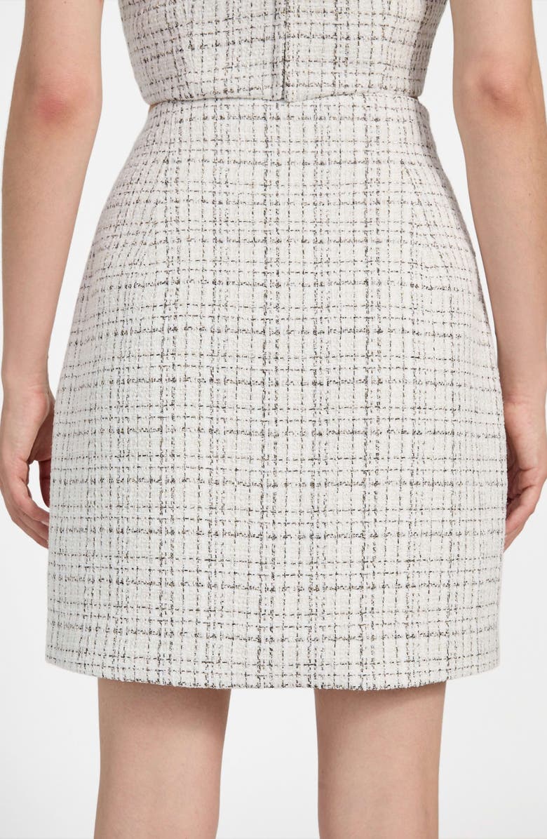 GUESS Anna Maria Tweed Miniskirt, Alternate, color, 