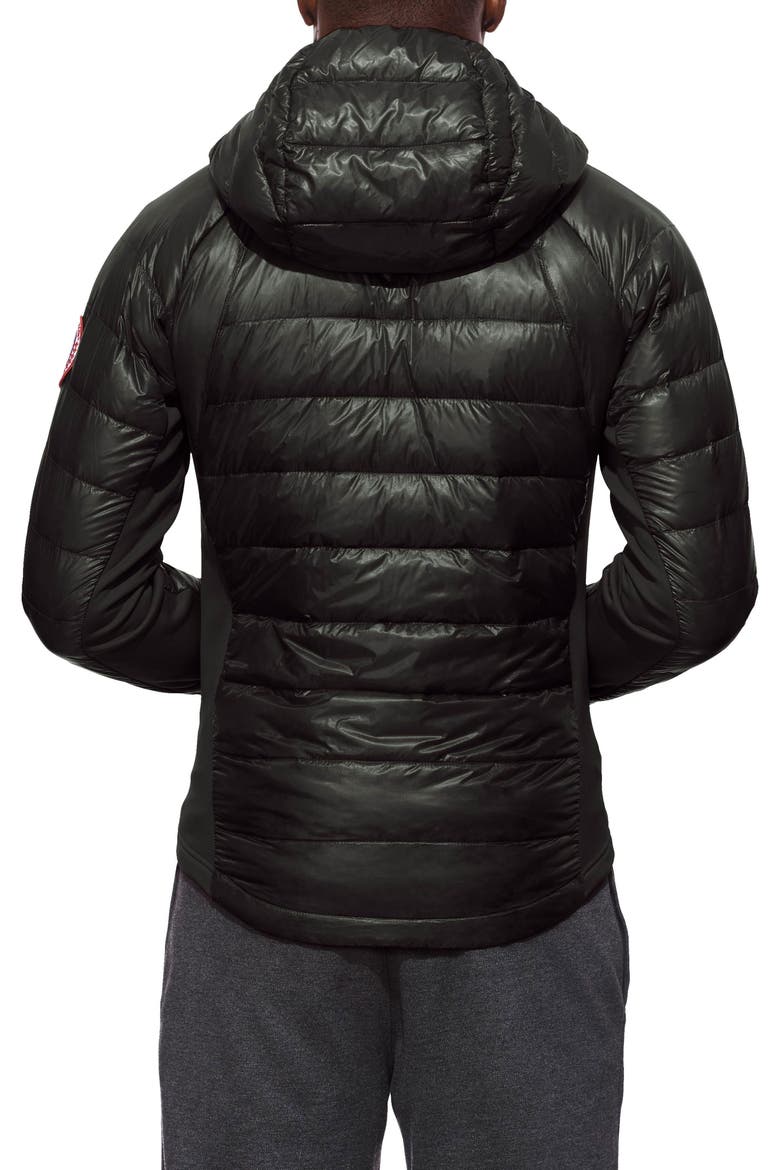 'Hybridge™ Lite Hoody' Slim Fit Packable Jacket, Alternate, color, VOLCANO/ BLACK