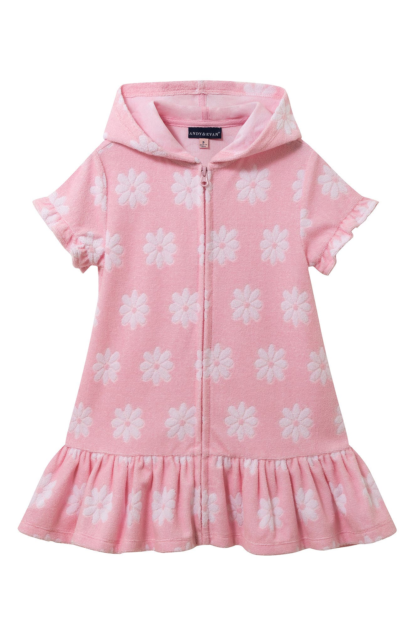 Andy & Evan Kids' Hooded Cover-Up Dress