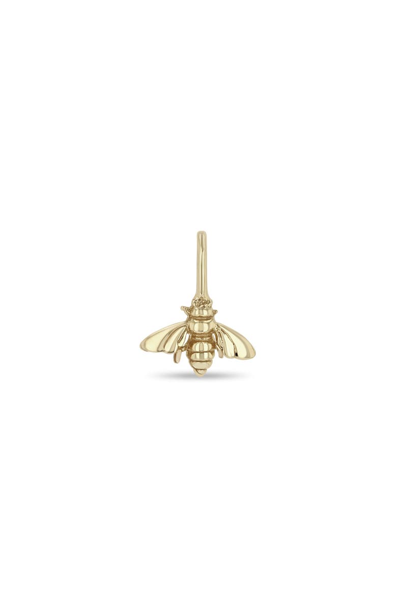 Zoë Chicco Bee Charm, Main, color, Yellow Gold