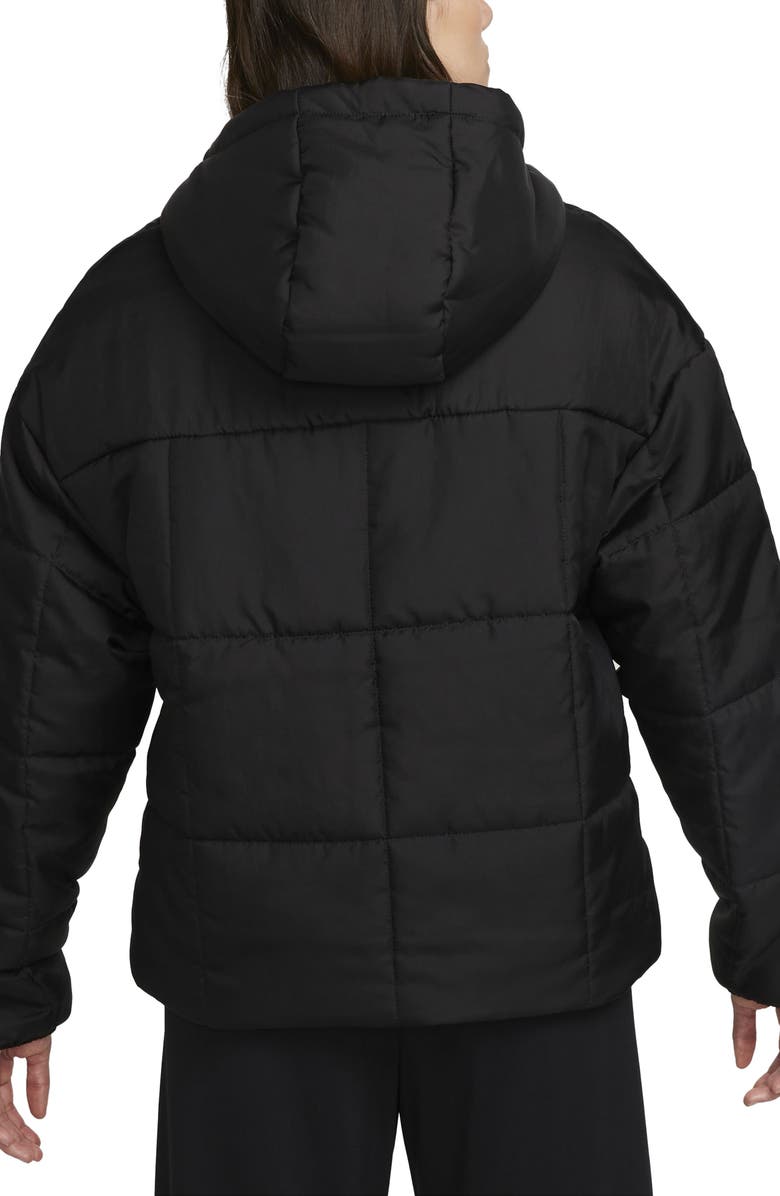 Nike Sportswear Classic Therma-FIT Hooded Water Repellent Puffer Jacket, Alternate, color,
