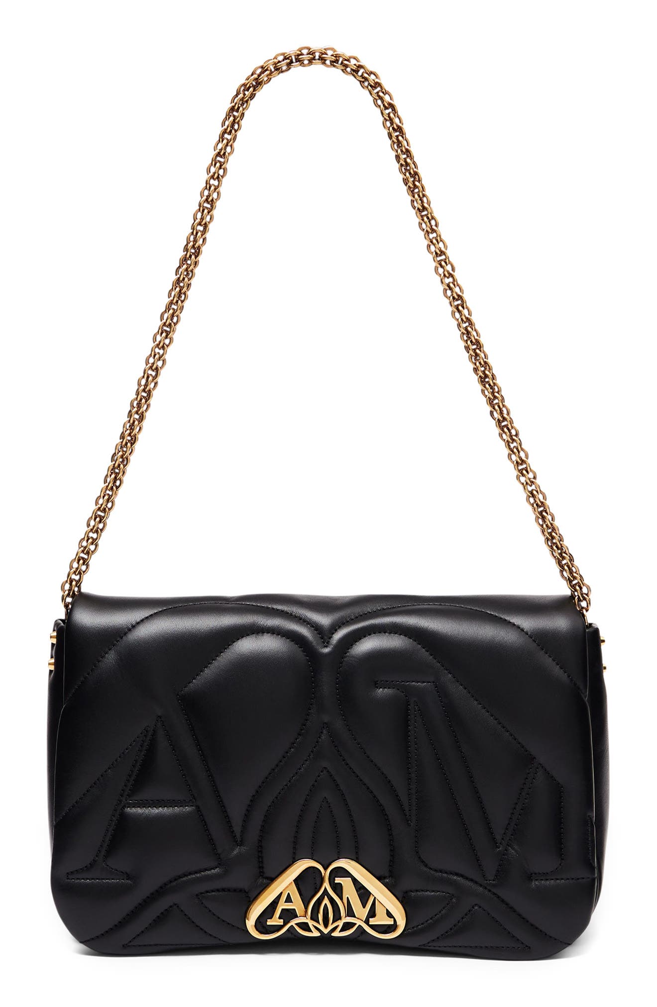 Exploded Seal Quilted Leather Shoulder Bag (Women) | Nordstrom