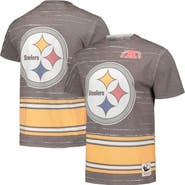 Mitchell & Ness Men's Mitchell & Ness Black Pittsburgh Steelers Jumbotron 3.0 T-Shirt