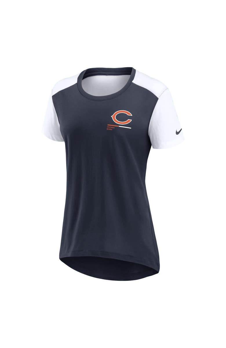 Nike Women's Nike Navy Chicago Bears Performance Fashion T-Shirt, Alternate, color, Navy