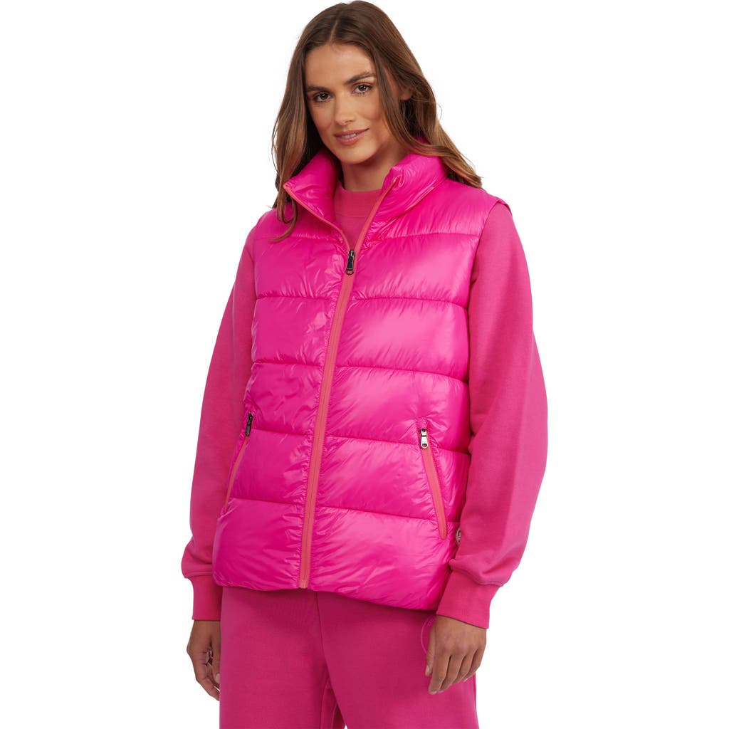 Shop Pajar Felicity 3m Thinsulate Vest In Pink Glo