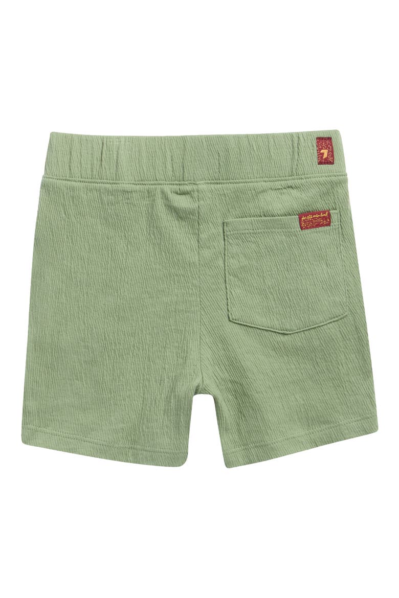 Kids' Coordinated Twill Button Front Shirt & Shorts Set, Alternate, color, HEDGE GREEN