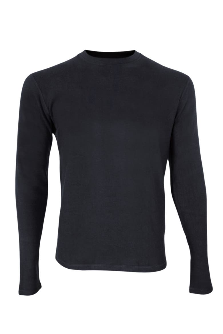 Men's Xt Heat Long Sleeve Thermal Crew, Alternate, color, Black