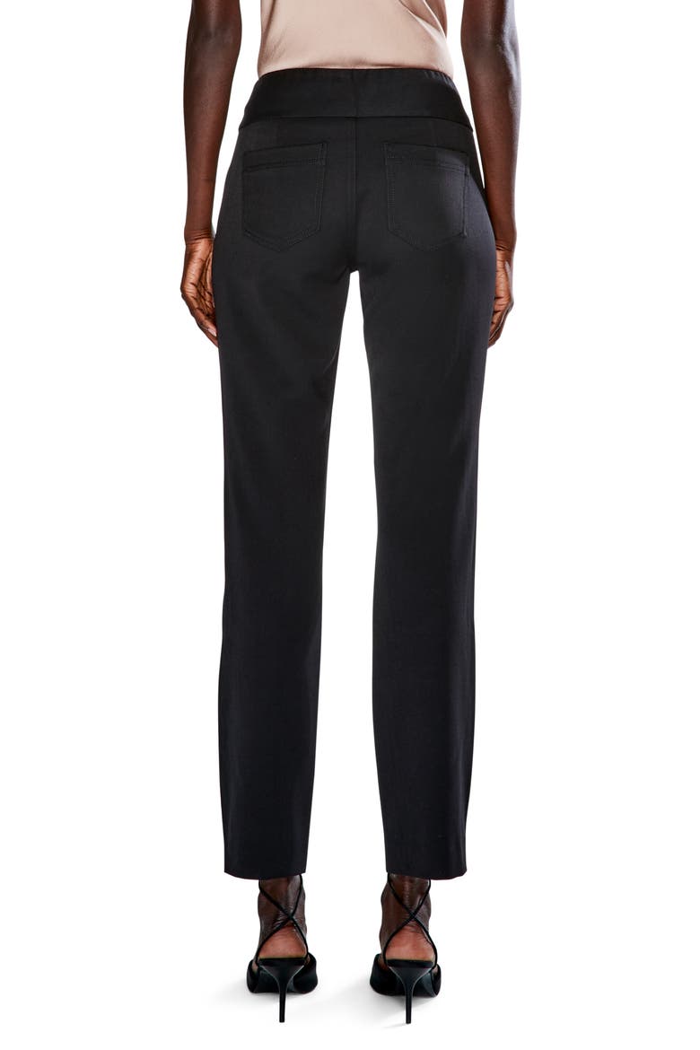 Work It Straight Leg Trousers, Alternate, color, BLACK ONYX