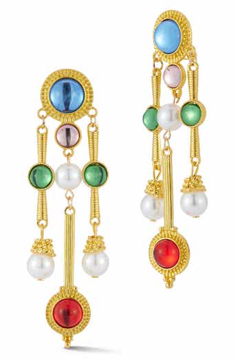 CHLOE AND MADISON Vintage Drop Earrings