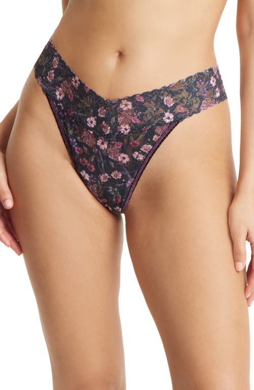 Hanky Panky Print Original Rise Thong