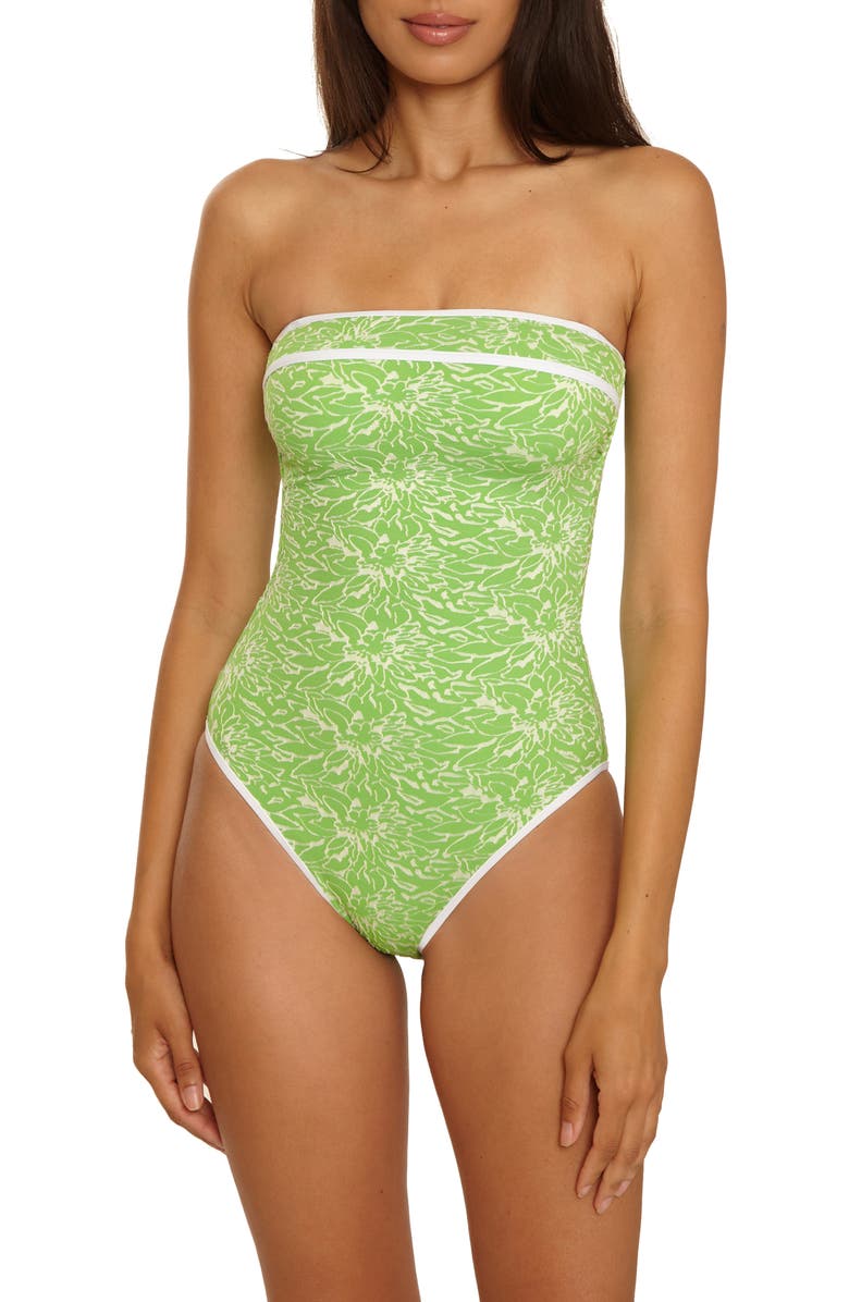 Becca Waterlily One-Piece Swimsuit, Main, color, 