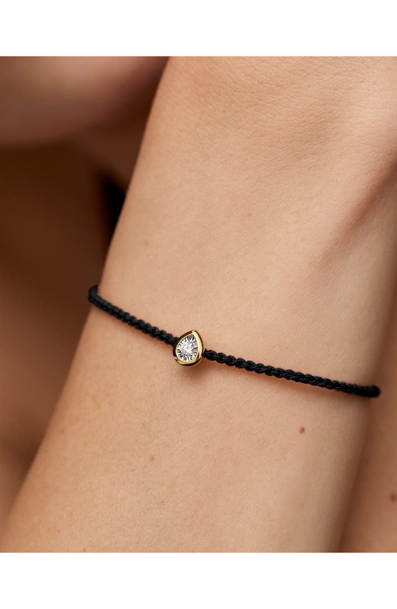 Monica Vinader Lab Grown Diamond Slider Bracelet, Alternate, color, 18K Gold Vermeil / Diamond