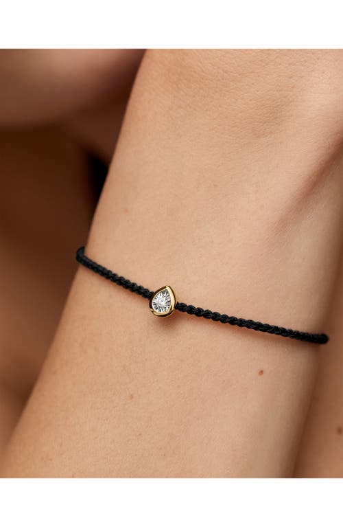 Monica Vinader Lab Grown Diamond Slider Bracelet
