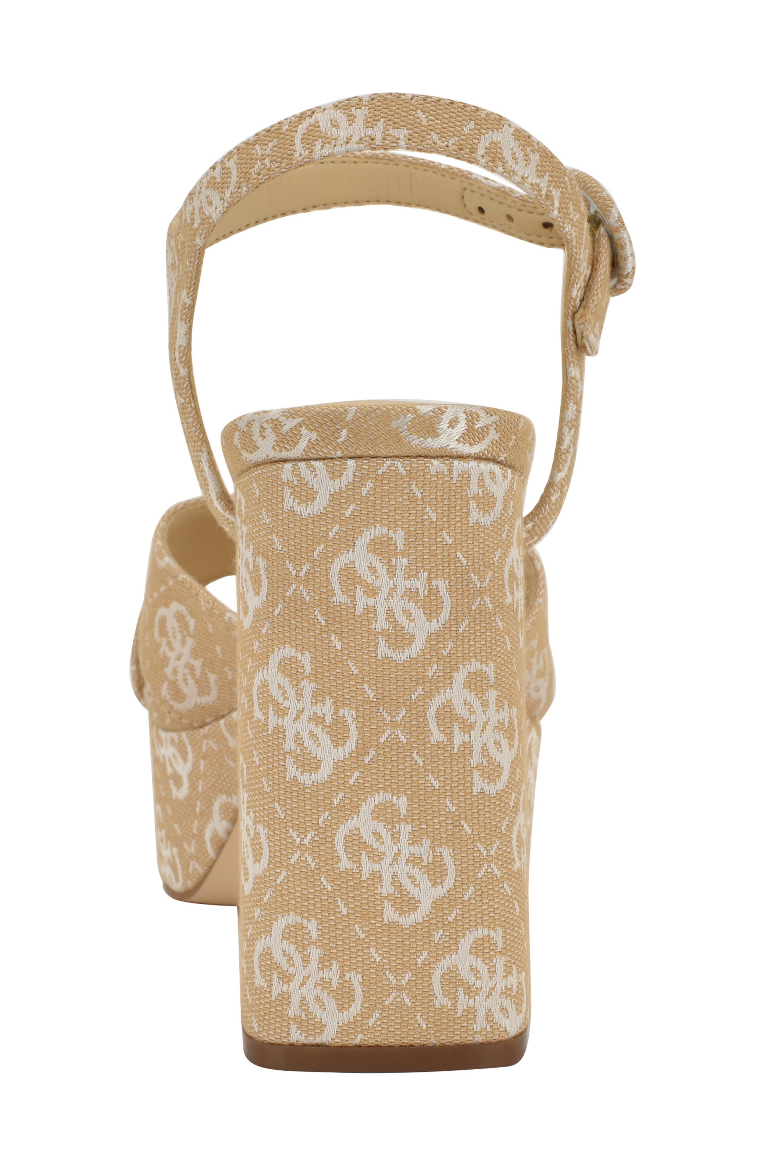 GUESS Vallenn Ankle Strap Platform Sandal, Alternate, color, 