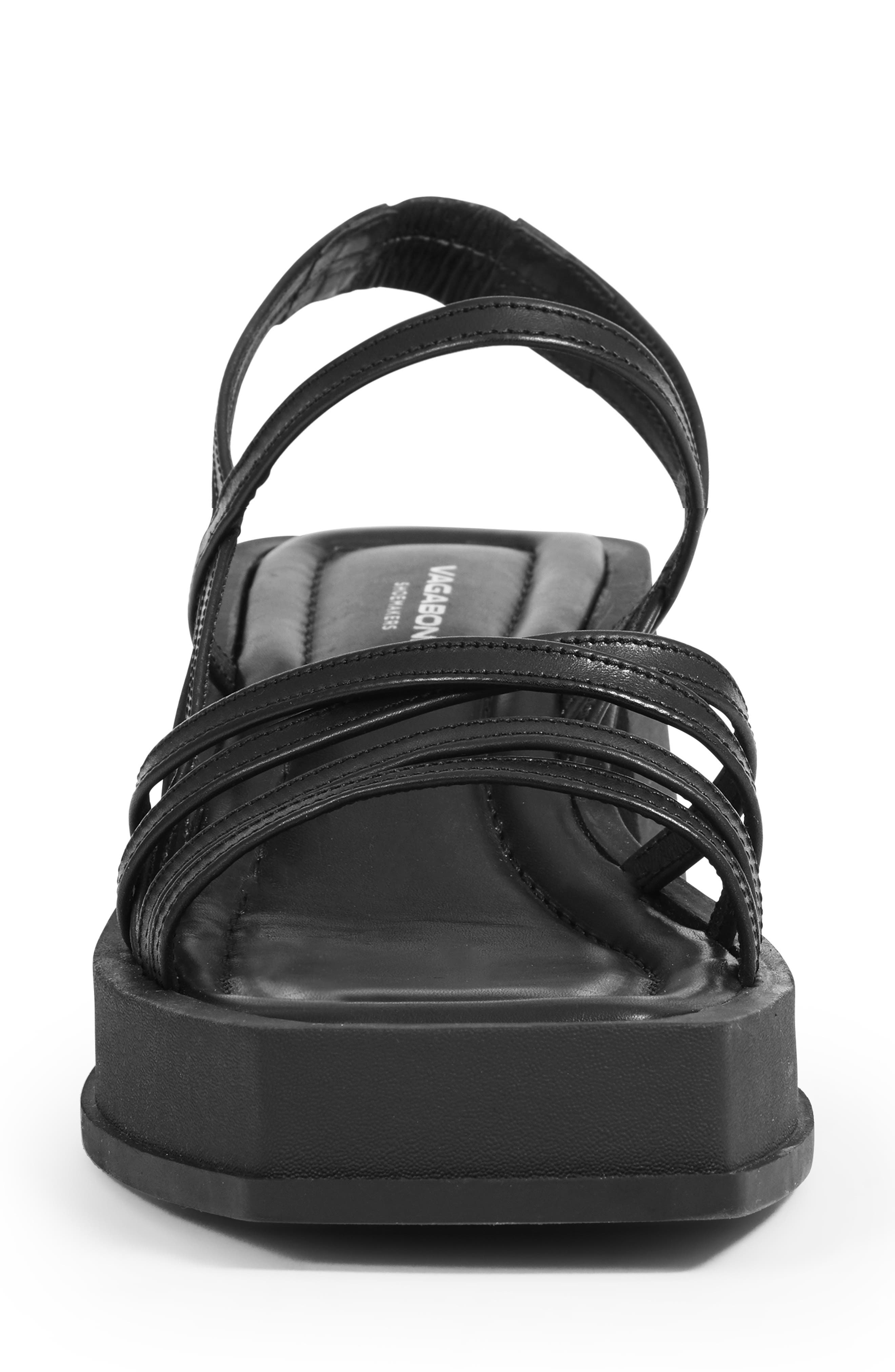 Vagabond Shoemakers Hennie Platform Sandal, Alternate, color, Black