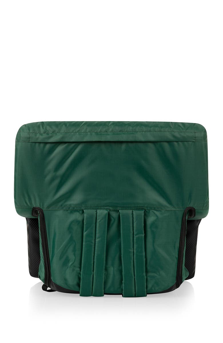 Picnic Time Ventura Portable Reclining Stadium Seat, Alternate, color, Green