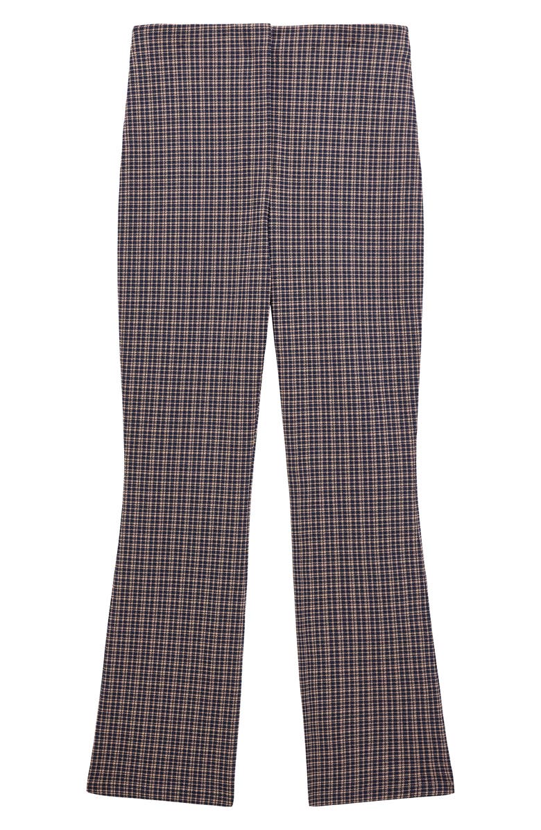 Theory High Waist Kick Flare Ankle Pants, Alternate, color, Palomino Multi