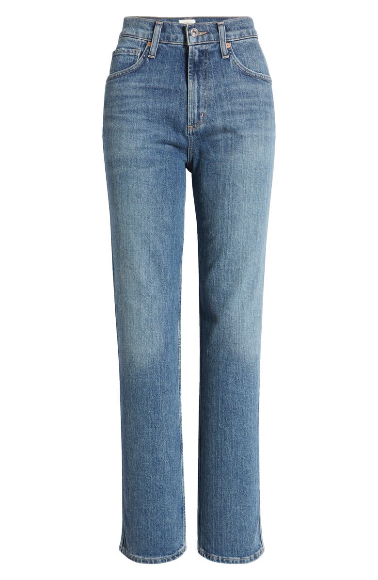 Citizens of Humanity Daphne High Waist Stovepipe Jeans, Alternate, color, 