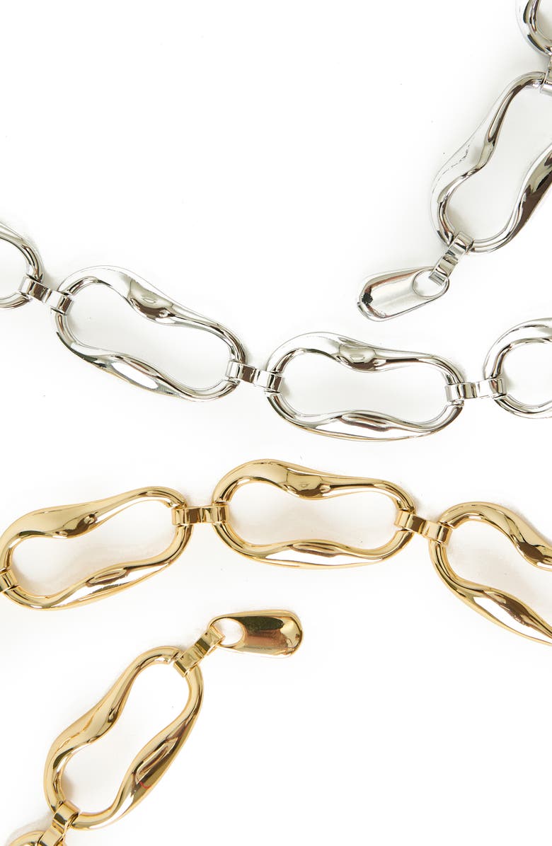 B-Low the Belt Alessa Sculpted Chain Belt, Alternate, color,