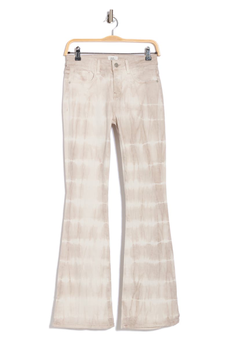 Fay Beach Walk Flare Leg Jeans, Alternate, color, MOTT TIE DYE