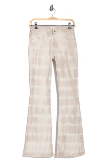 Wash Lab Denim Fay Beach Walk Flare Leg Jeans In Multi