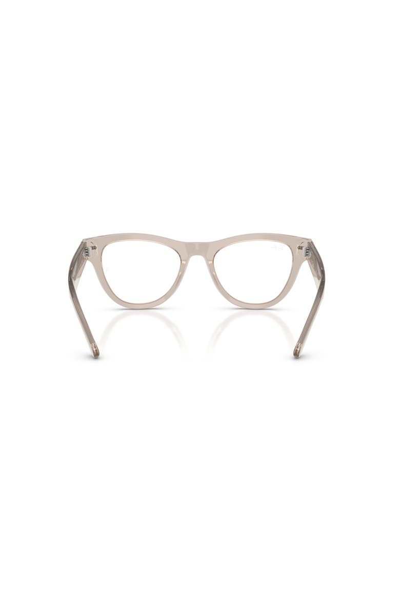 50mm Cat Eye optical glasses, Alternate, color, Brown