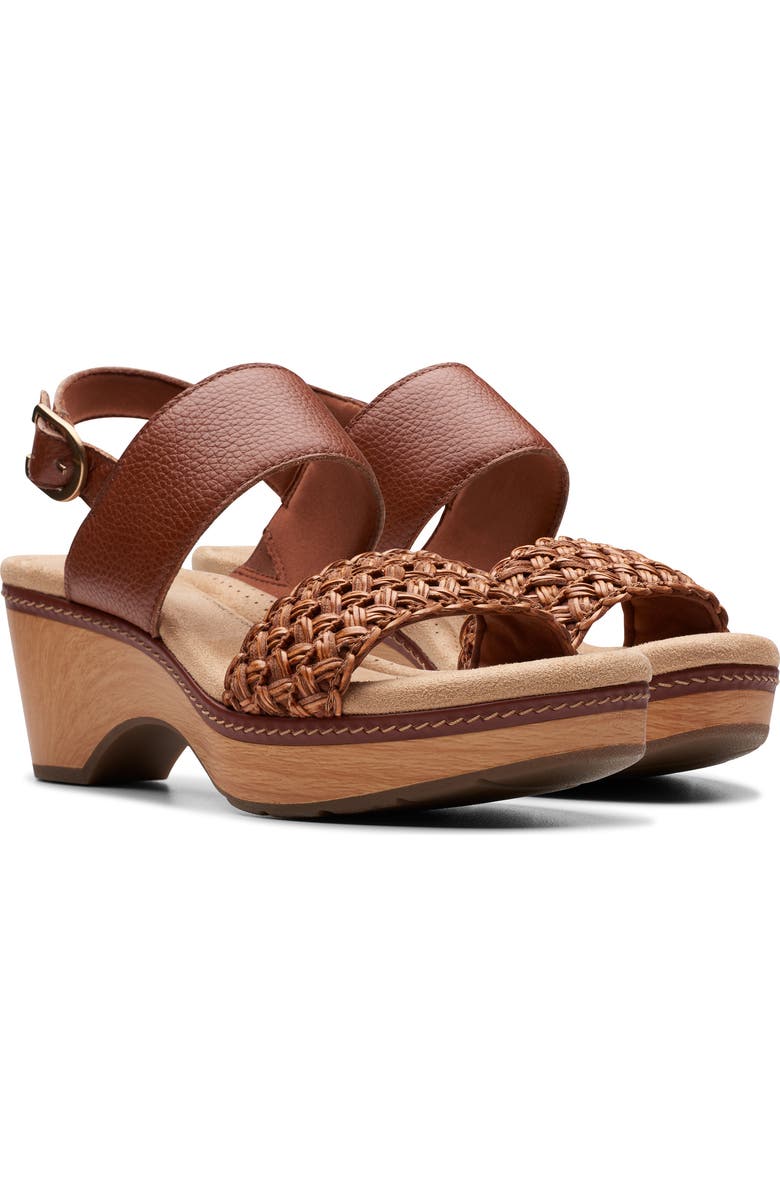 Clarks<sup>®</sup> Seannah Step Sandal, Alternate, color, Tan