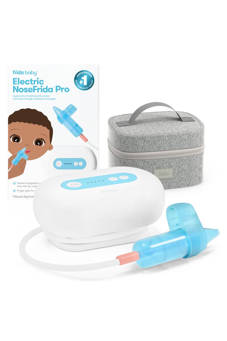 Electric Nosefrida Pro Electrical Nasal Aspirator Device, Main, color, WHITE
