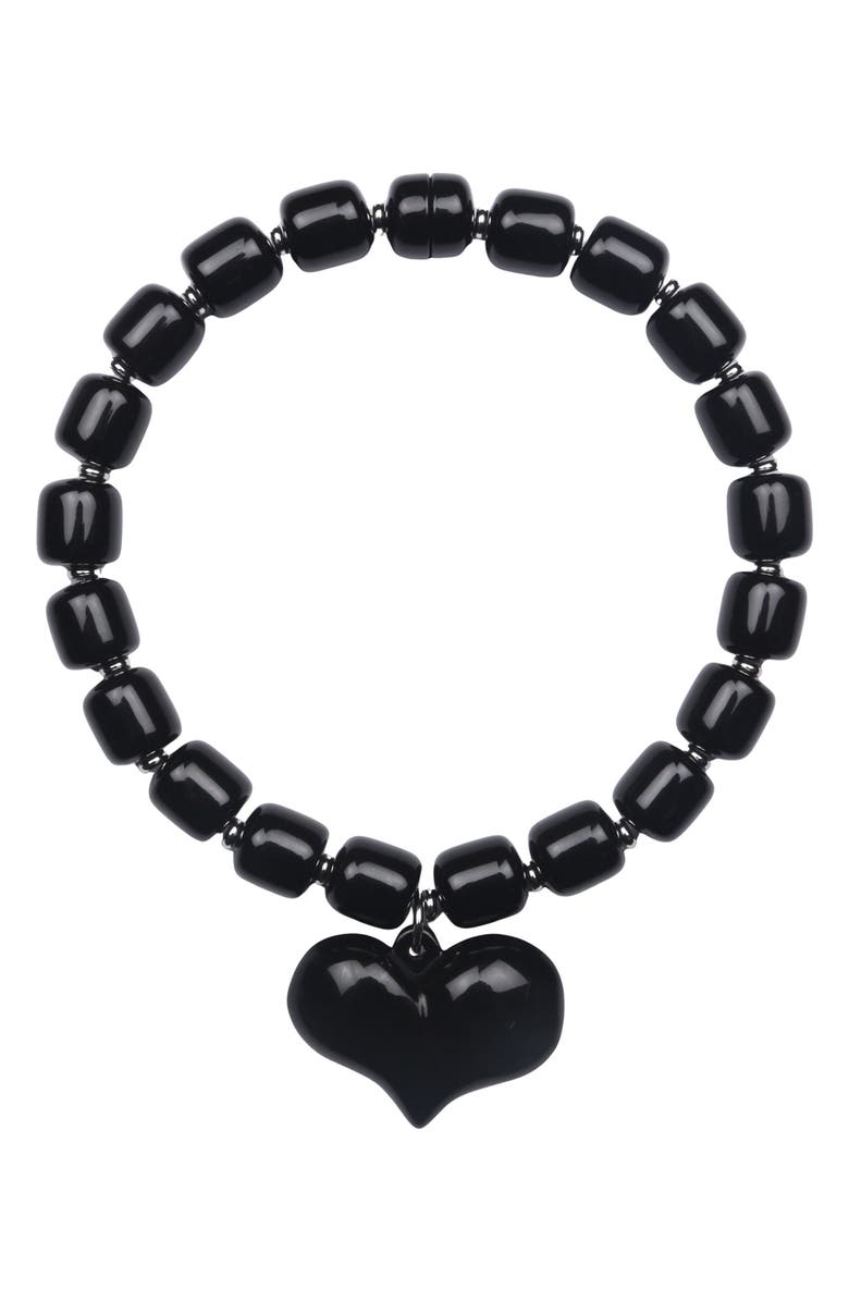 Julietta Amore Beaded Heart Pendant Necklace, Alternate, color, 