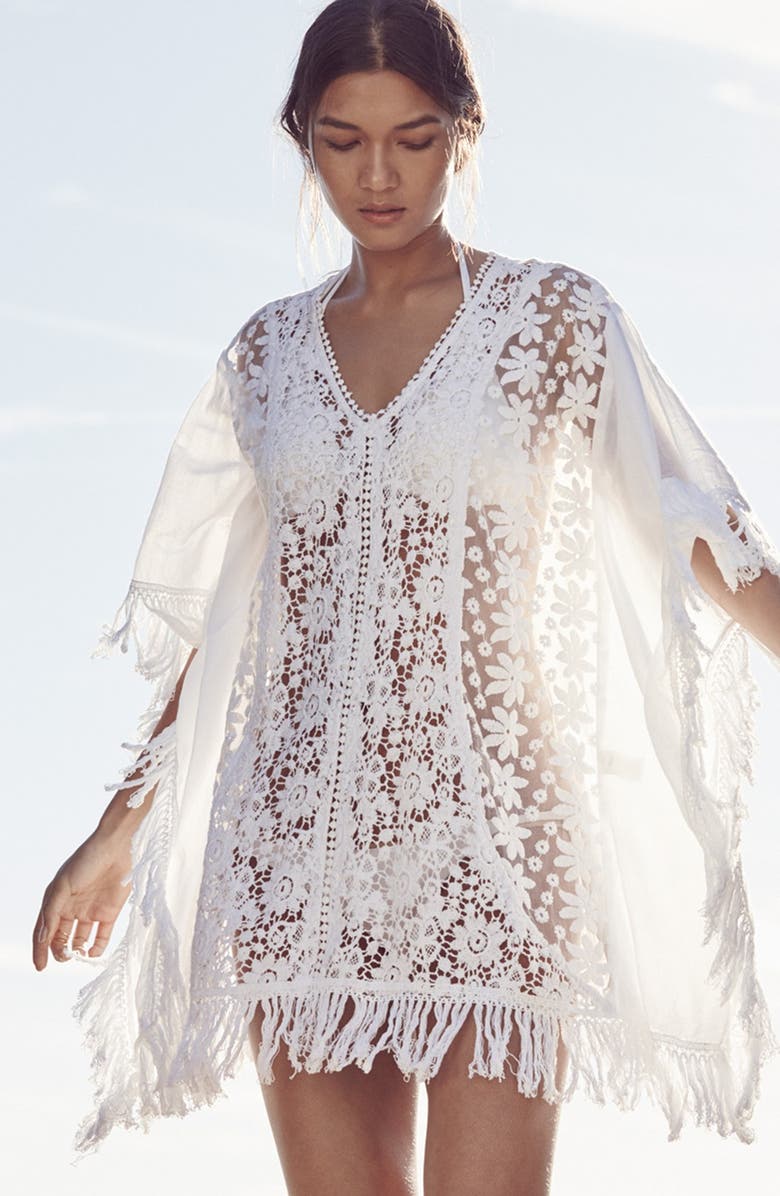 Elan Crochet Cover-Up, Alternate, color, 