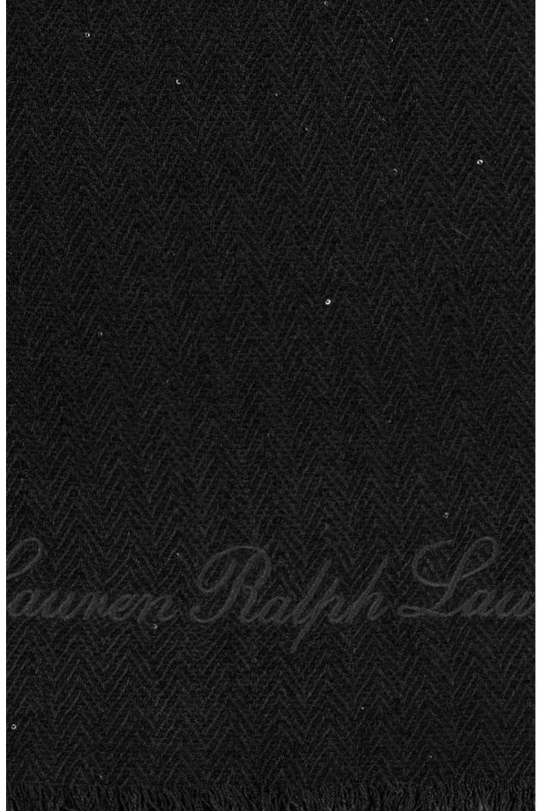 Mini Sequin Herringbone Wrap, Alternate, color, BLACK