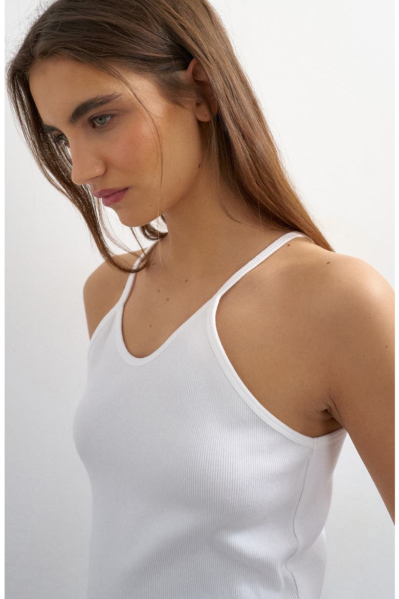 Rib Camisole, Alternate, color, WHITE